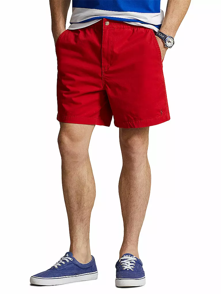 POLO RALPH LAUREN | Shorts Classic Fit PREPSTER | Rojo