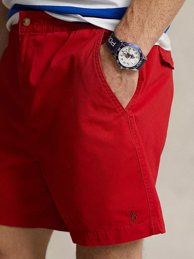 POLO RALPH LAUREN | Shorts Classic Fit PREPSTER | Rojo