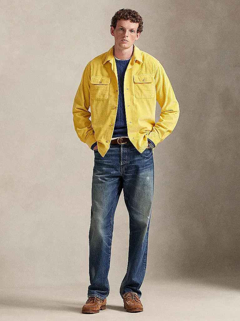 POLO RALPH LAUREN | Sobrecamisa de pana | gelb