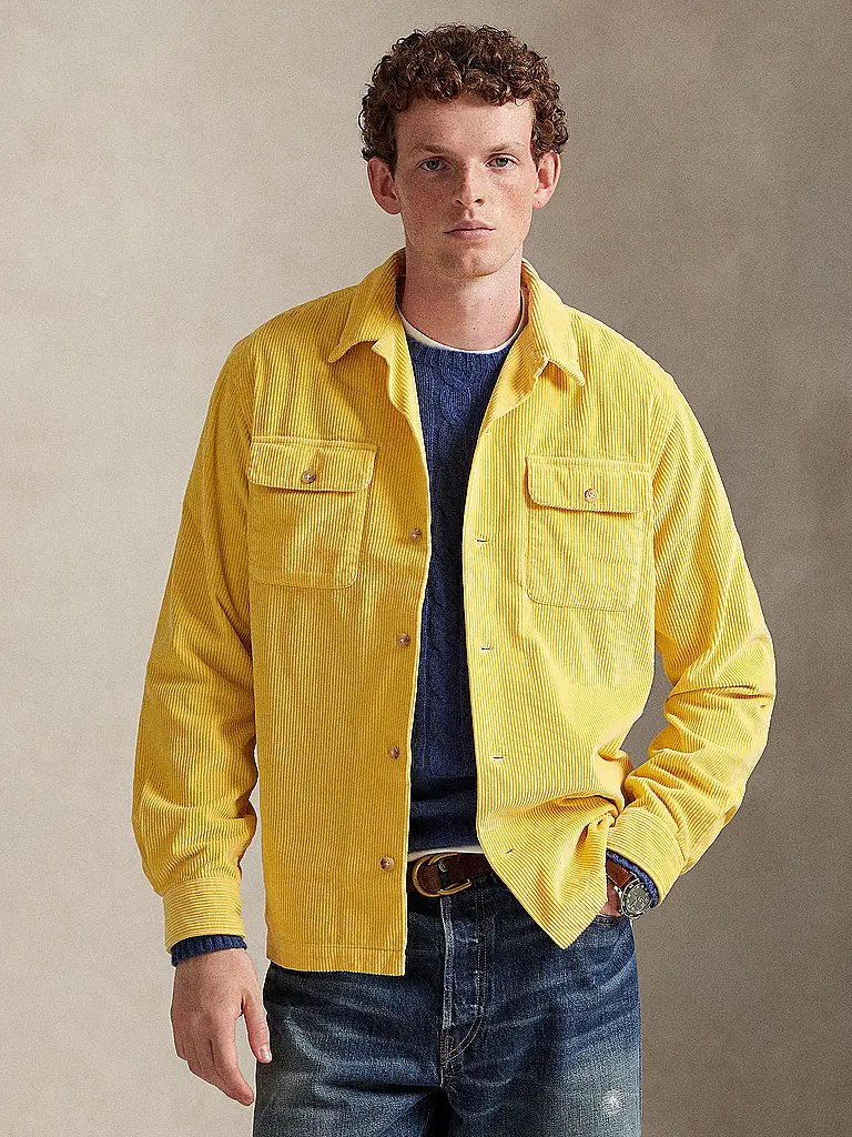 POLO RALPH LAUREN | Sobrecamisa de pana | gelb