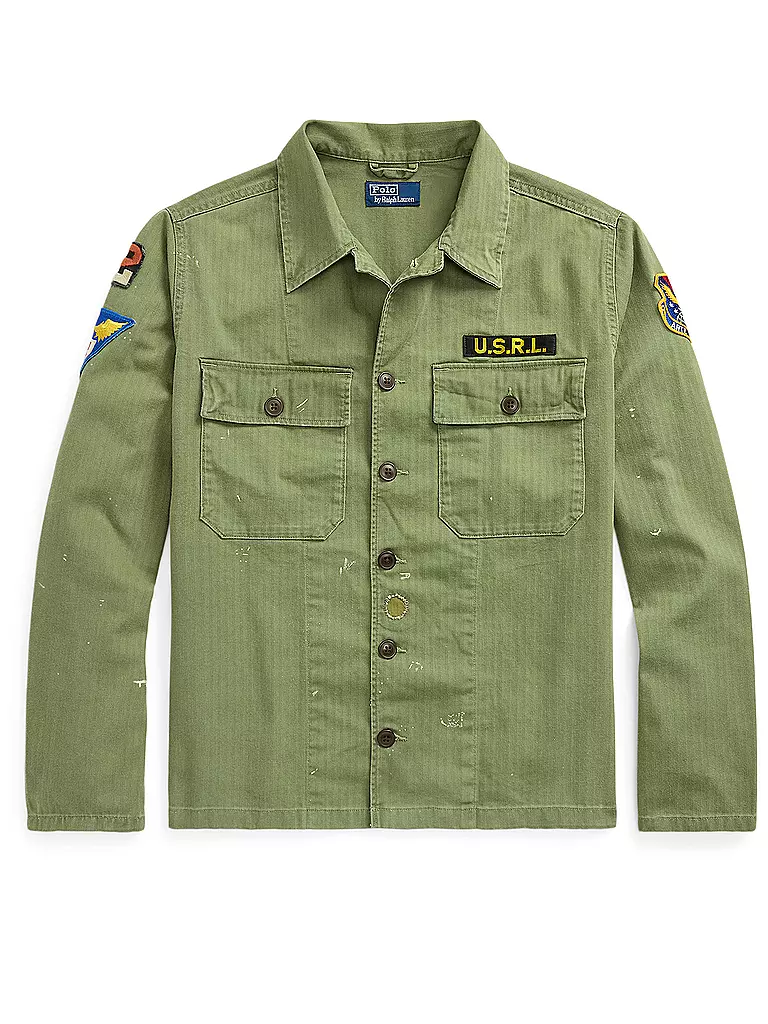 POLO RALPH LAUREN | Sobrecamisa | olive