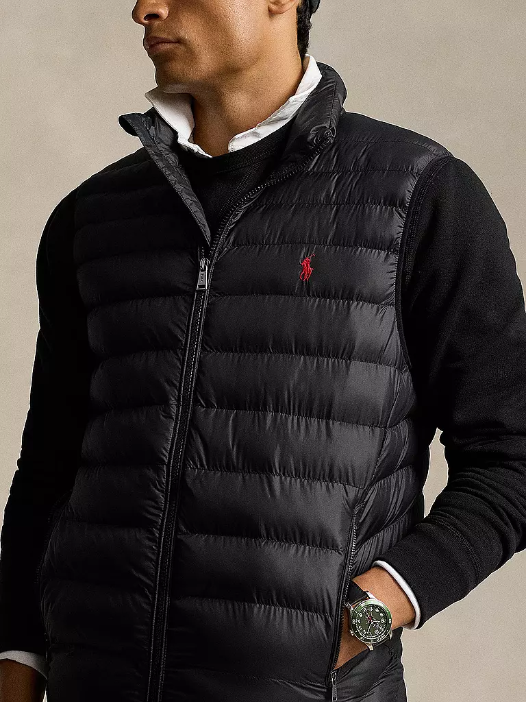 POLO RALPH LAUREN | Steppgilet  | Negro