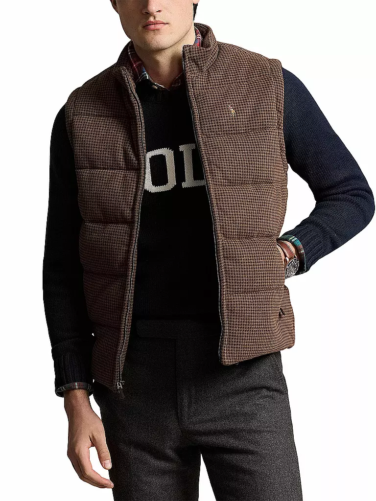 POLO RALPH LAUREN | Steppgilet | Marrón claro