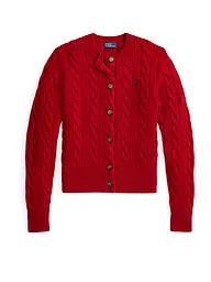 POLO RALPH LAUREN | Cárdigan | Rojo oscuro