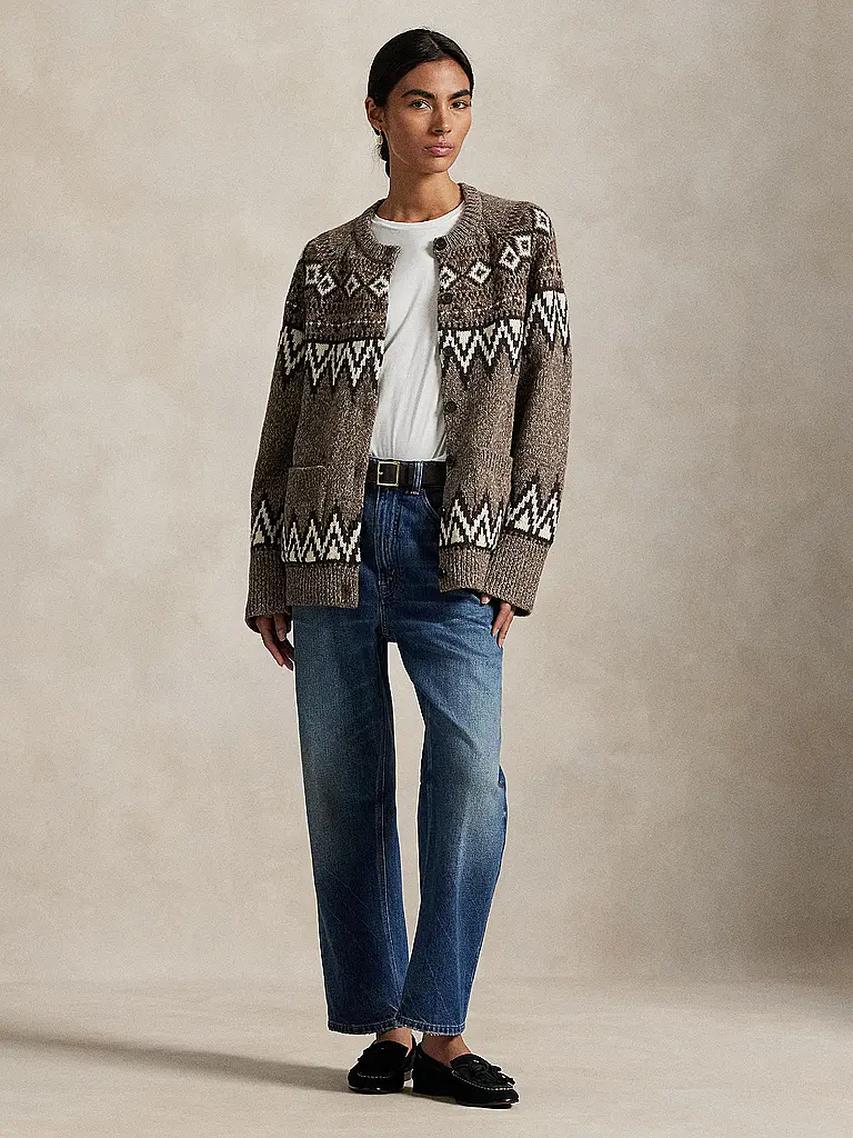 POLO RALPH LAUREN | Strickjacke | Marrón claro