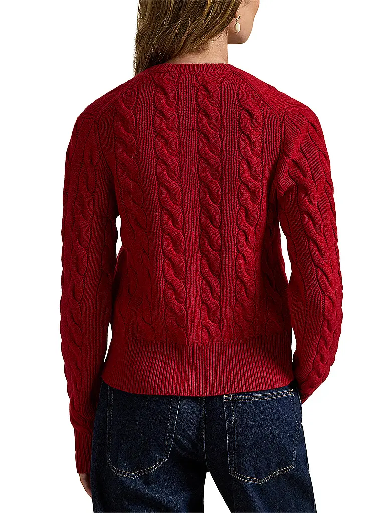 POLO RALPH LAUREN | Strickjacke | Rojo oscuro