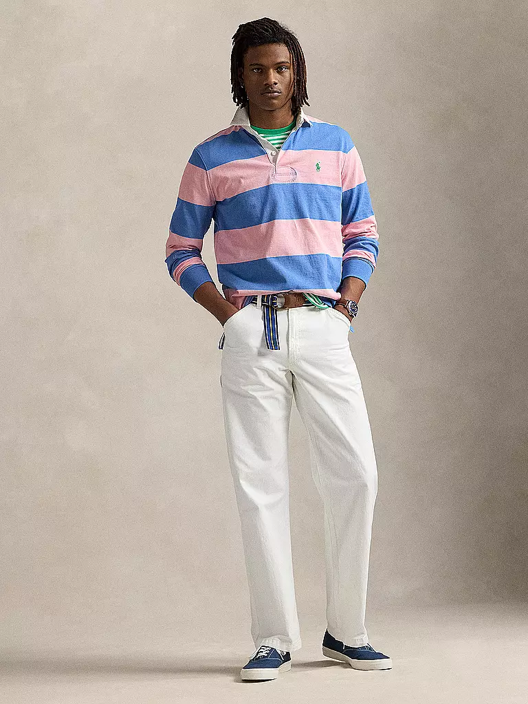 POLO RALPH LAUREN | Suéter de rugby | Rosa