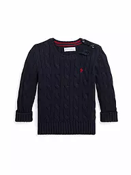 POLO RALPH LAUREN | Suéter para bebé | Azul oscuro