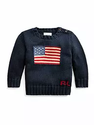 POLO RALPH LAUREN | Suéter para bebé | Azul oscuro