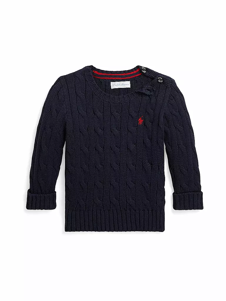 POLO RALPH LAUREN | Suéter para bebé | Azul oscuro