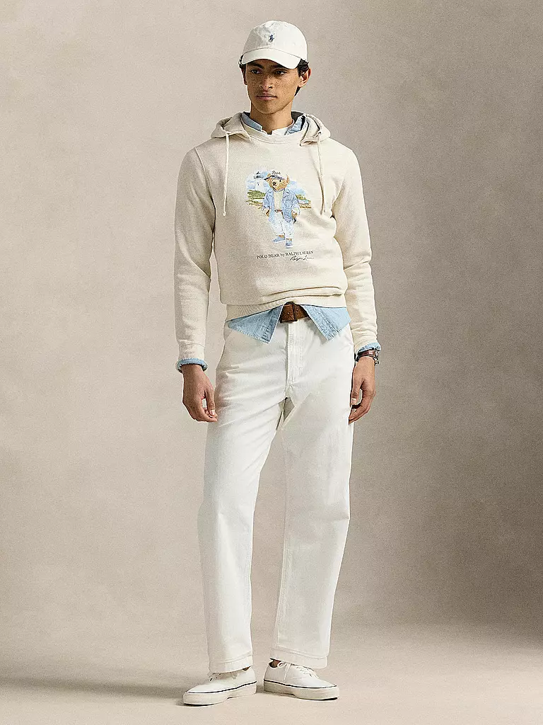 POLO RALPH LAUREN | Sudadera con capucha - Hoodie | Blanco