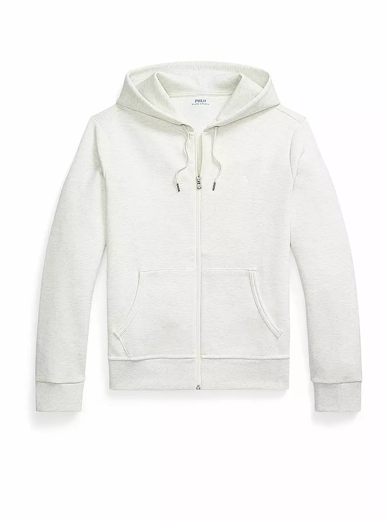 POLO RALPH LAUREN | Sudadera con capucha y cremallera | Gris claro