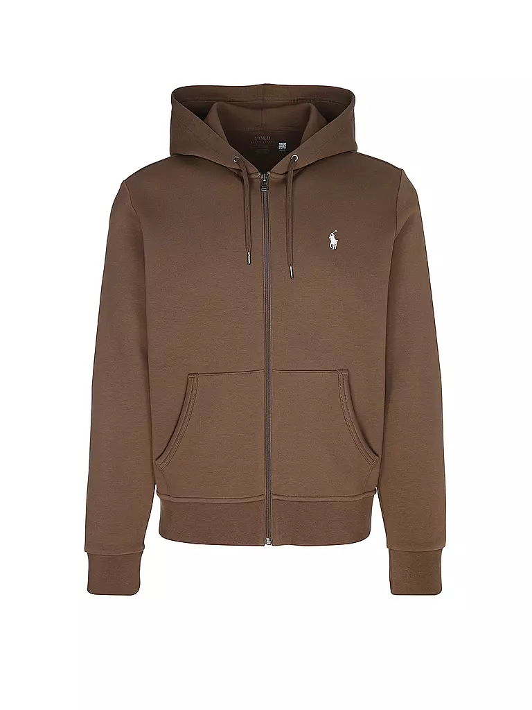 POLO RALPH LAUREN | Sudadera con capucha y cremallera | Marrón