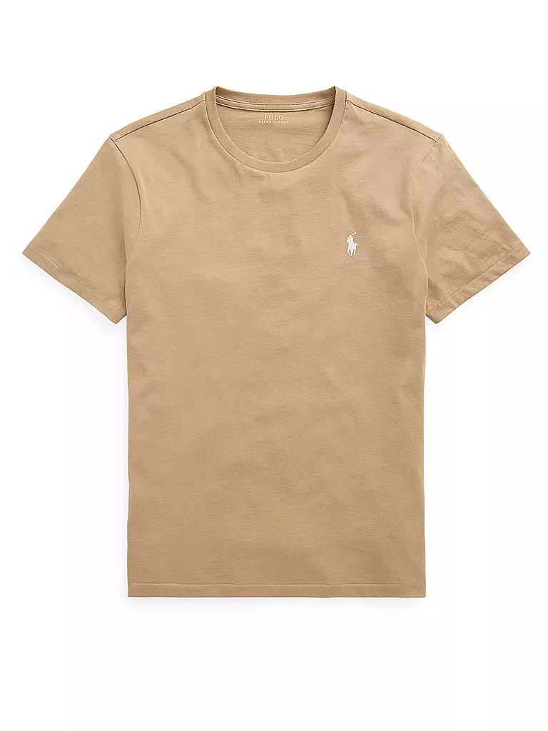 POLO RALPH LAUREN | T Shirt Custom Slim Fit | Marrón claro
