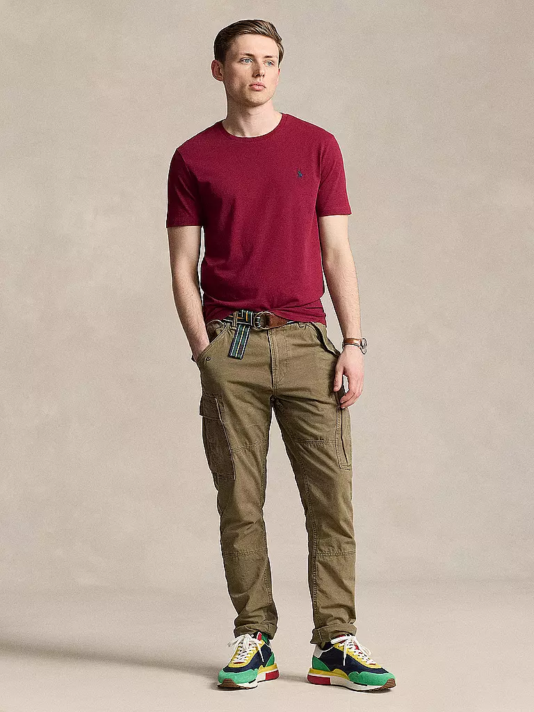 POLO RALPH LAUREN | T Shirt Custom Slim Fit | Rojo