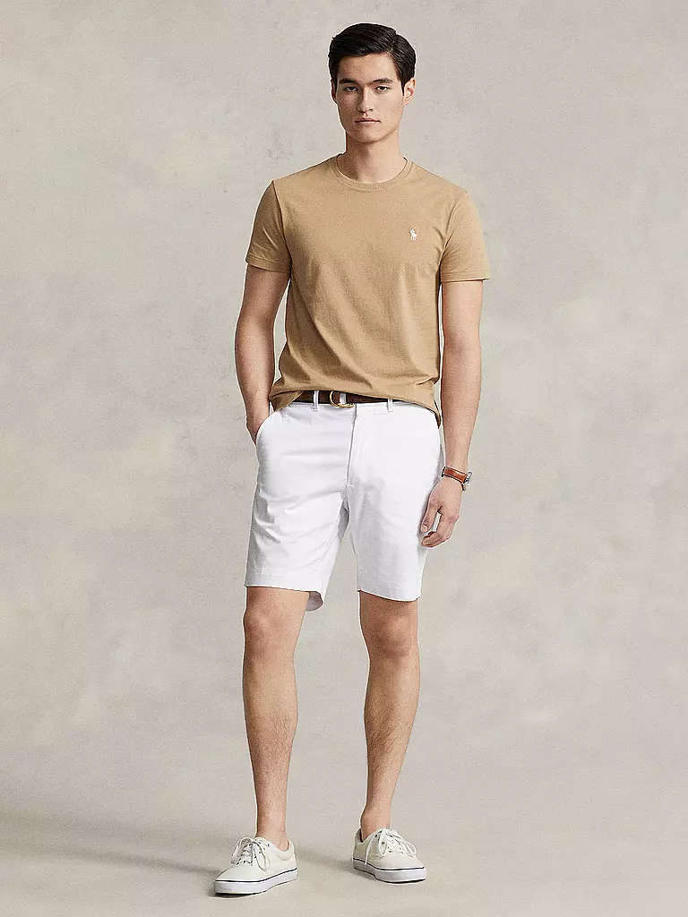 POLO RALPH LAUREN | T Shirt Custom Slim Fit | Marrón claro
