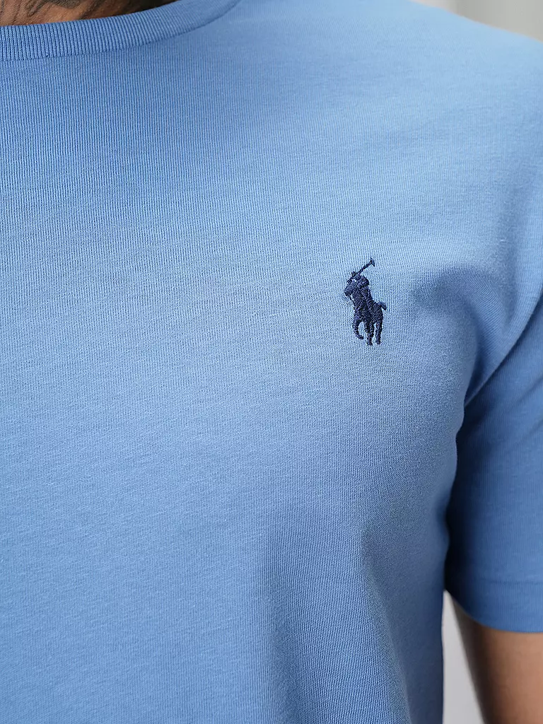 POLO RALPH LAUREN | T Shirt Custom Slim Fit | Azul claro