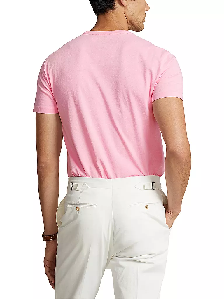 POLO RALPH LAUREN | T-Shirt Custom Slim Fit | Rosa