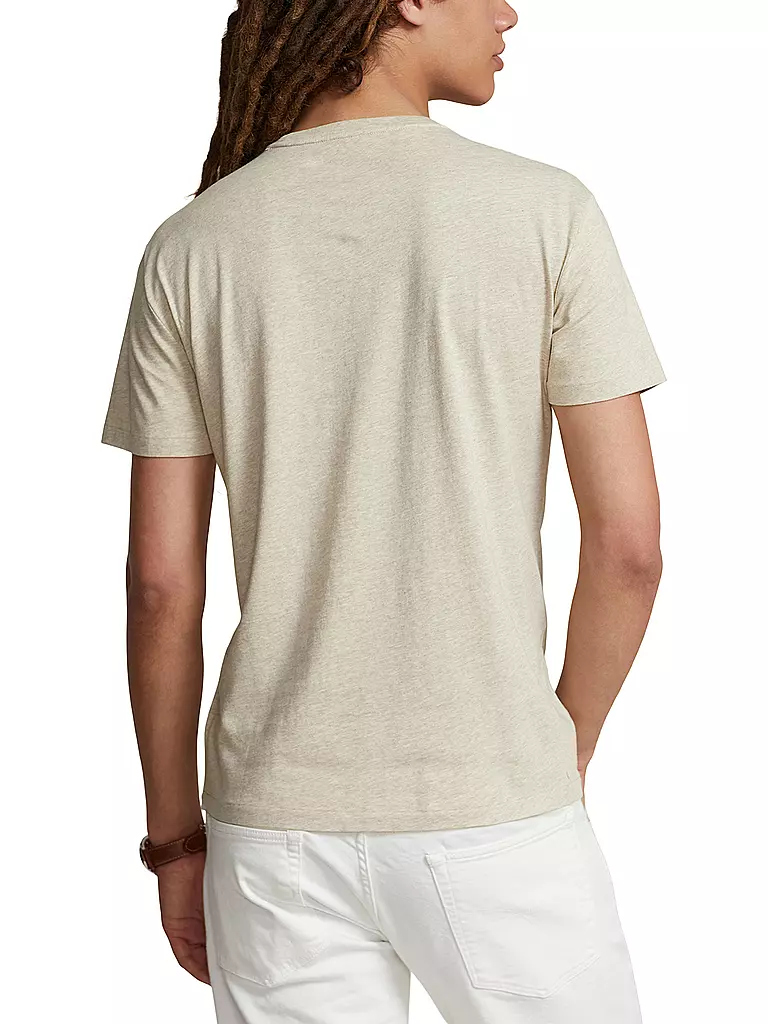 POLO RALPH LAUREN | T-Shirt Custom Slim Fit | Beige