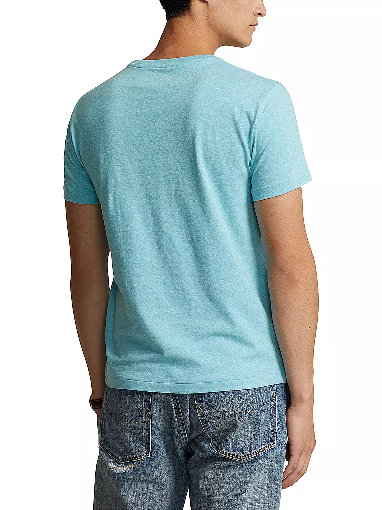 POLO RALPH LAUREN | T-Shirt Custom Slim Fit | Turquesa