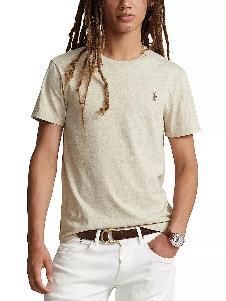 POLO RALPH LAUREN | T-Shirt Custom Slim Fit | Beige