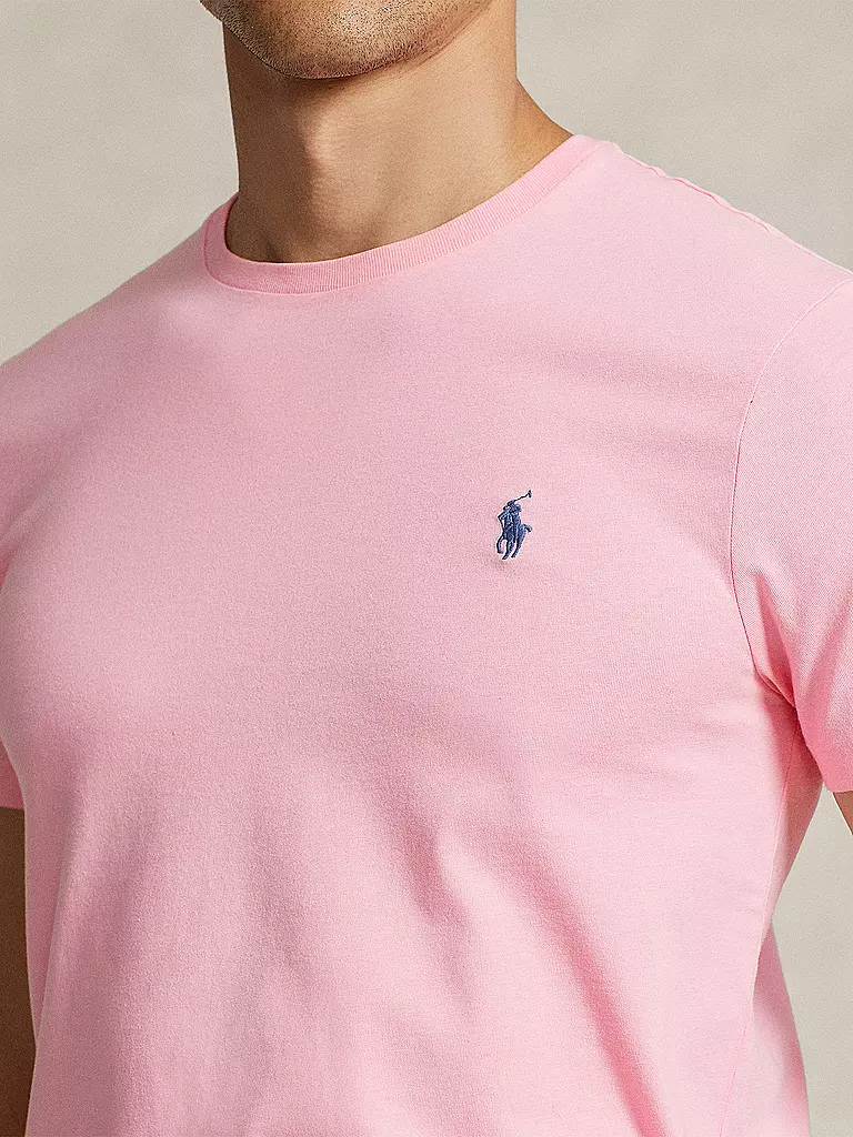 POLO RALPH LAUREN | T-Shirt Custom Slim Fit | Rosa