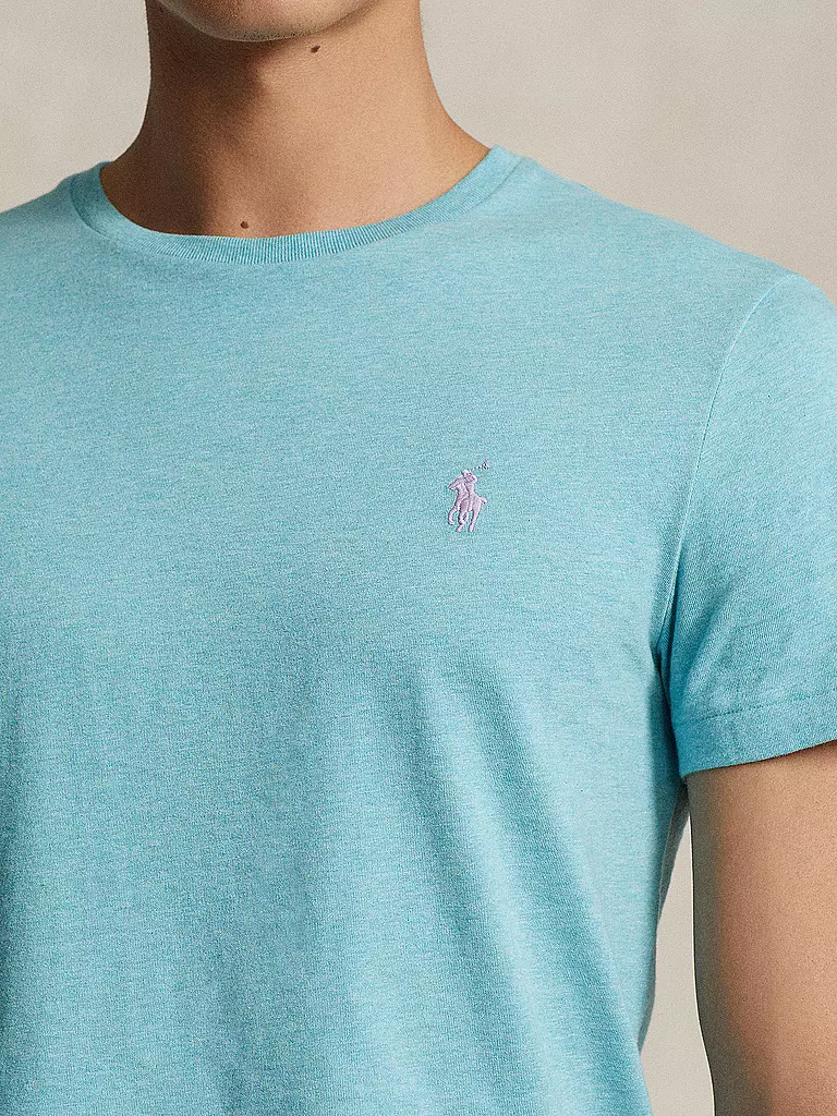 POLO RALPH LAUREN | T-Shirt Custom Slim Fit | Turquesa