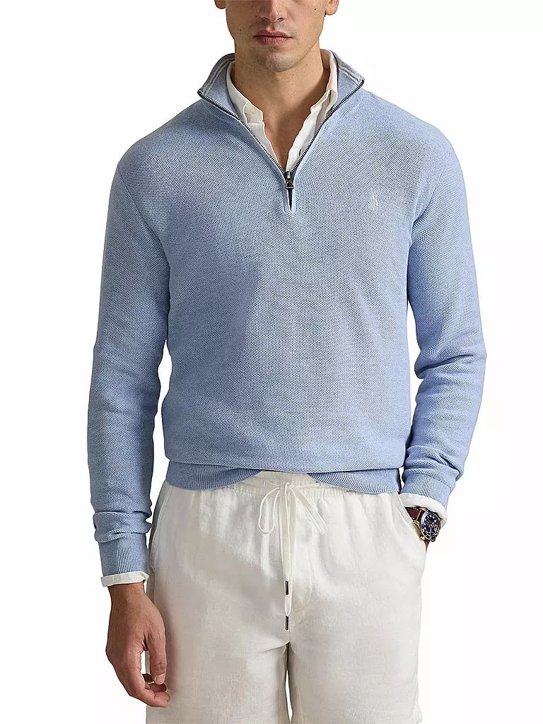 POLO RALPH LAUREN | Troyer Pullover  | Azul claro