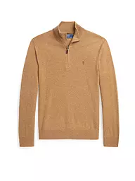 POLO RALPH LAUREN | Troyer Pullover Regular Fit | Camel