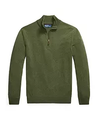 POLO RALPH LAUREN | Troyer Pullover Regular Fit | Oliva