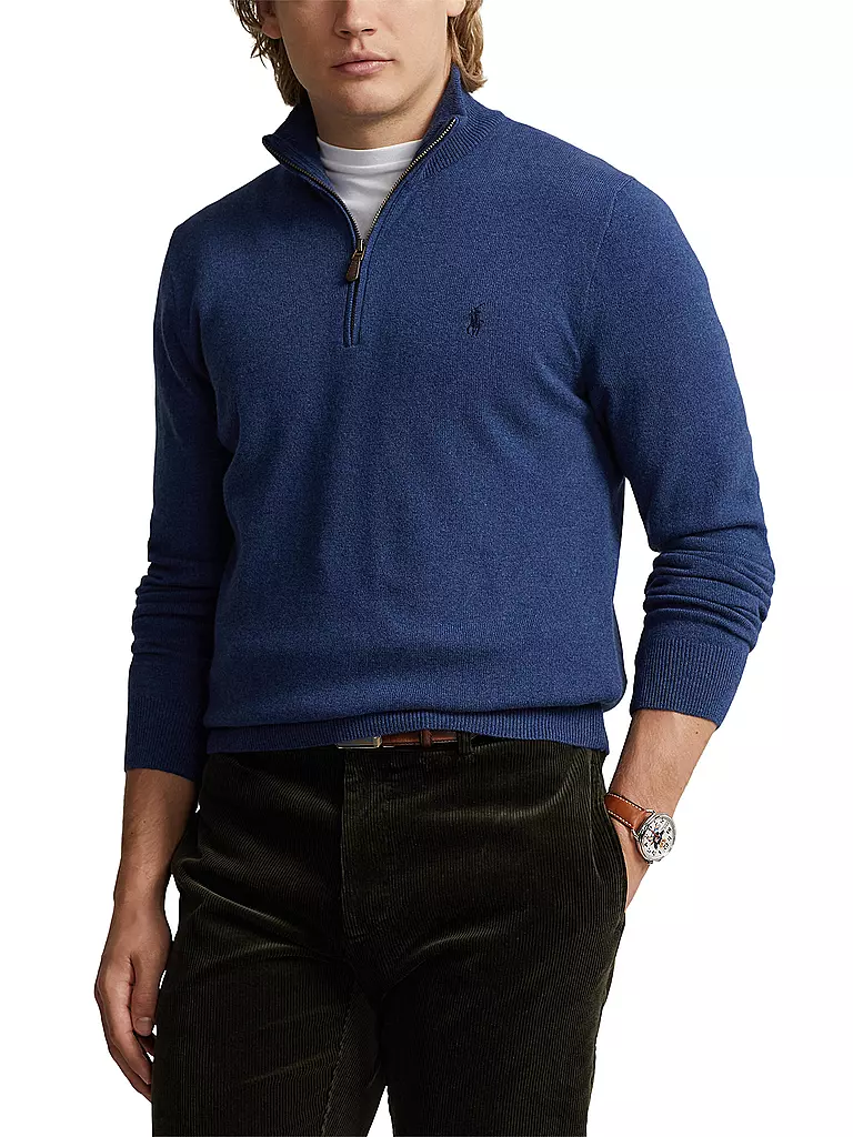 POLO RALPH LAUREN | Troyer Pullover Regular Fit | Azul