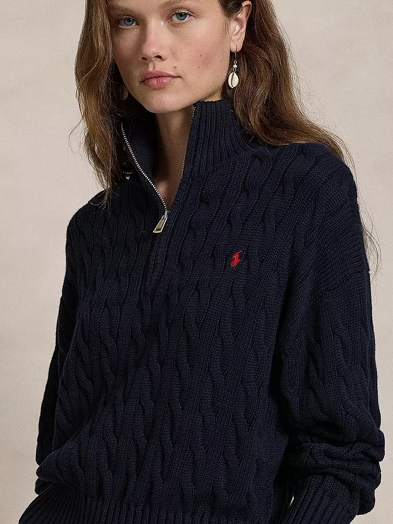 POLO RALPH LAUREN | Troyer Pullover | Azul oscuro