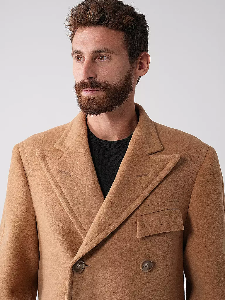 POLO RALPH LAUREN | Wollmantel  | Camel