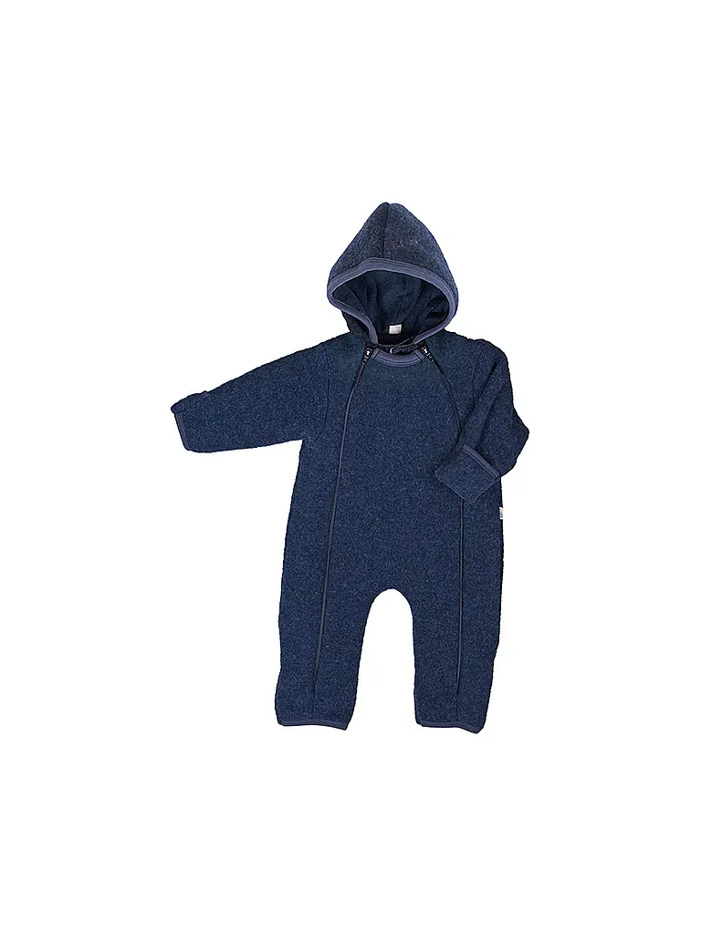 POPOLINI | Mono polar de lana para bebé | Gris