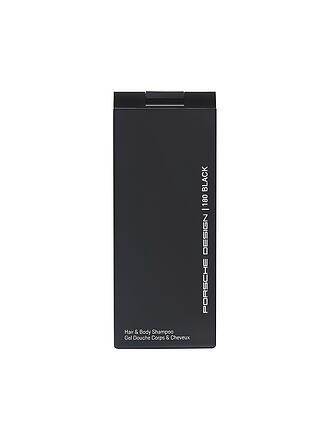 PORSCHE DESIGN | 180 Black Champú para Cabello y Cuerpo 200ml