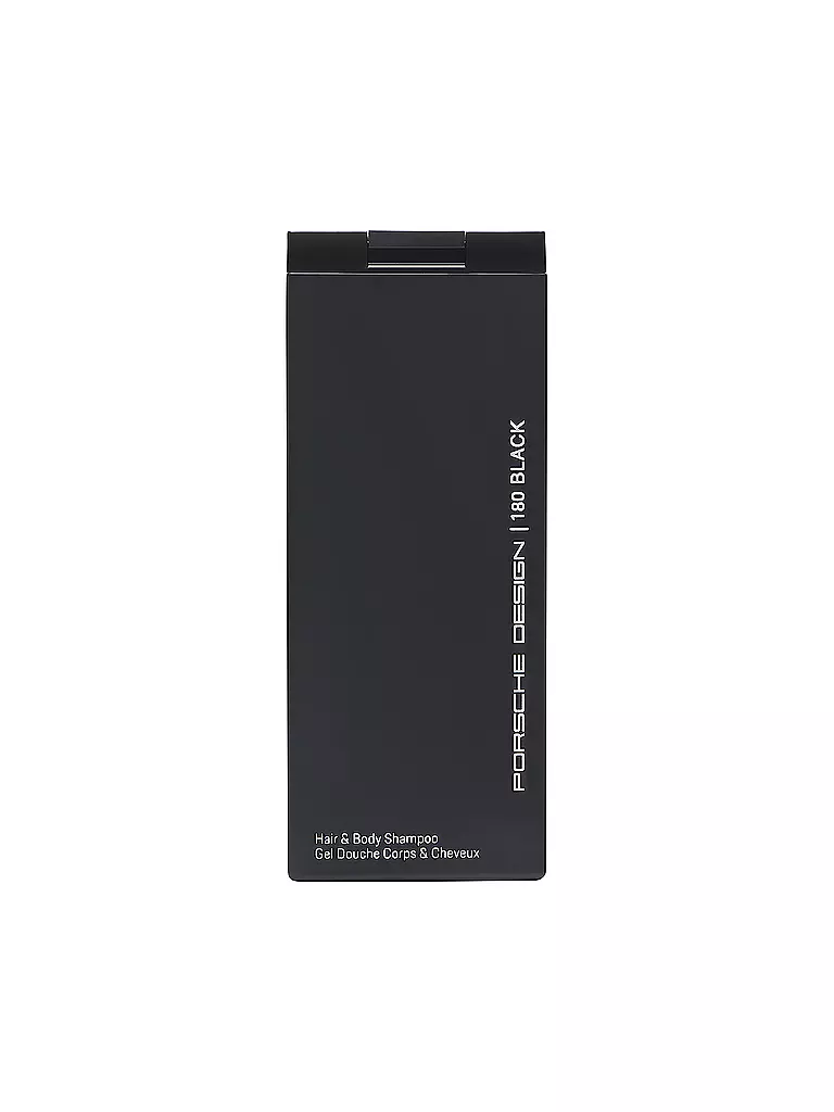 PORSCHE DESIGN | 180 Black Champú para Cabello y Cuerpo 200ml | Sin color