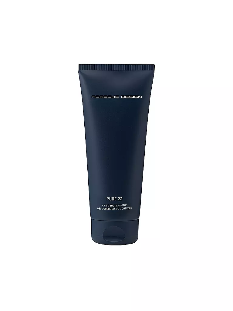 PORSCHE DESIGN | PURE 22 Gel de Ducha para Cabello y Cuerpo 200 ml | Sin color