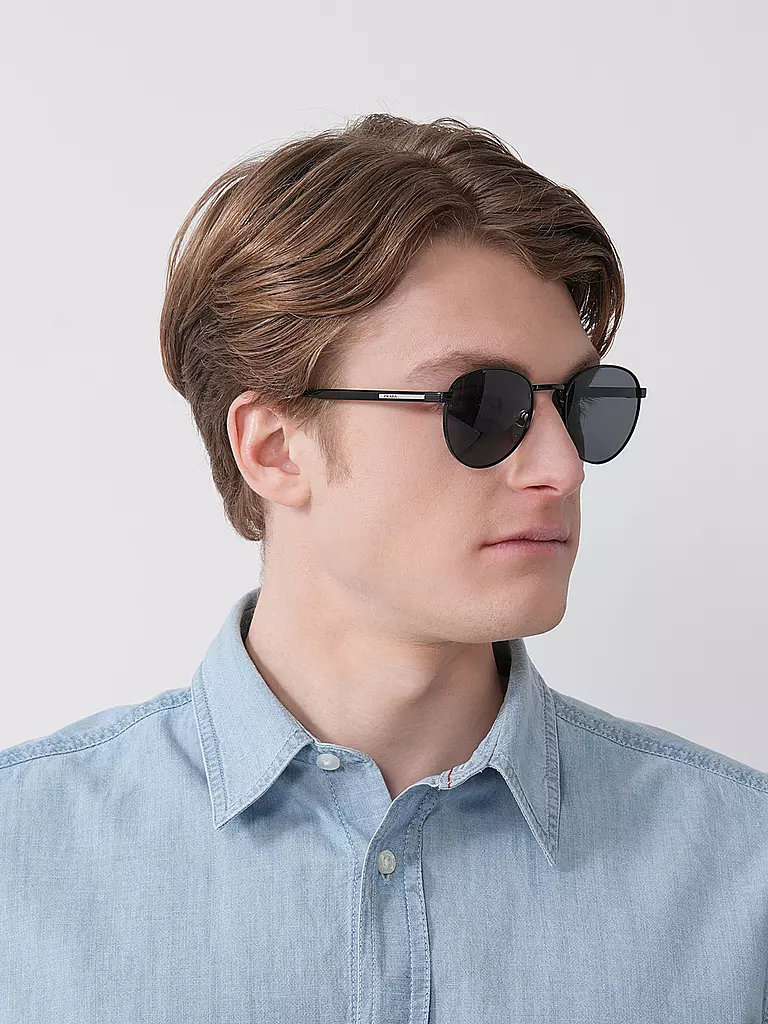 PRADA | Gafas de sol 0PRB51S/53
Marca: PRADA
Color: negro
Categorías: Moda, Hombre

Material: Metal | Negro