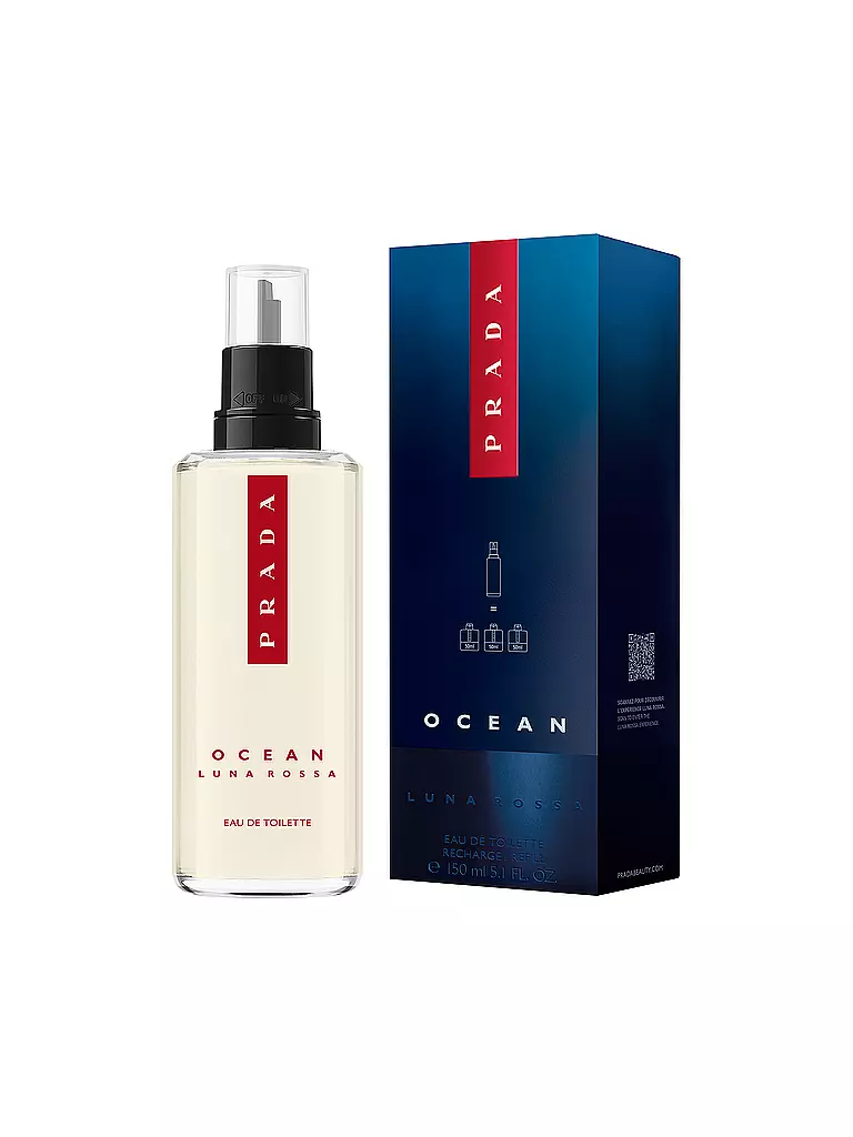 PRADA | Luna Rossa Ocean Eau de Toilette 150 ml Frasco de recarga | Sin color