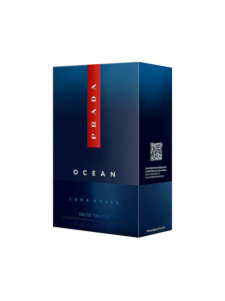 PRADA | Prada Luna Rossa Ocean Eau de Toilette 100ml Recargable | 