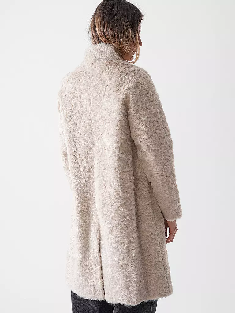 PRIDE TO BE | Abrigo con aspecto de piel DINA | 
