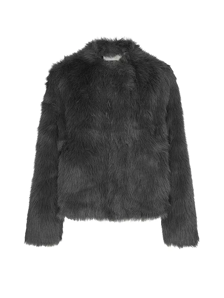 PRIDE TO BE | Chaqueta de imitación de piel DANJA | Gris