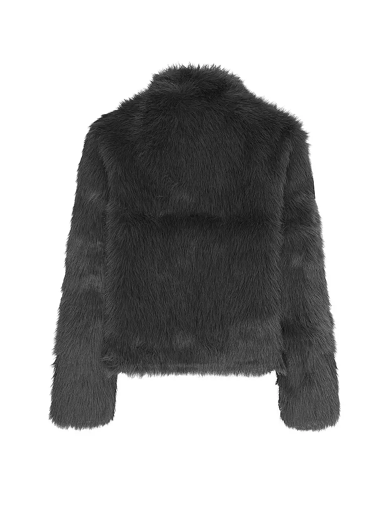 PRIDE TO BE | Chaqueta de imitación de piel DANJA | Gris