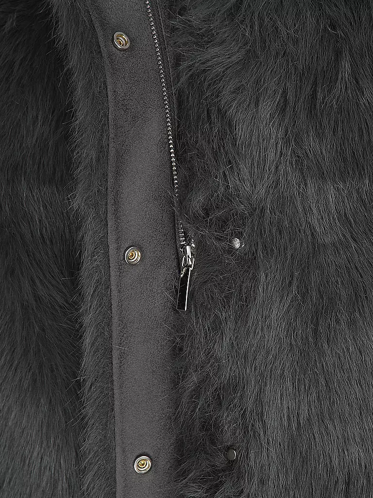 PRIDE TO BE | Chaqueta de imitación de piel DANJA | Gris