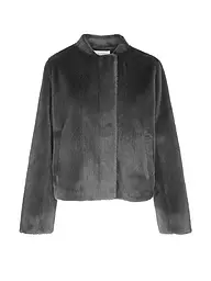 PRIDE TO BE | Jacke in Felloptik DANJA | Gris