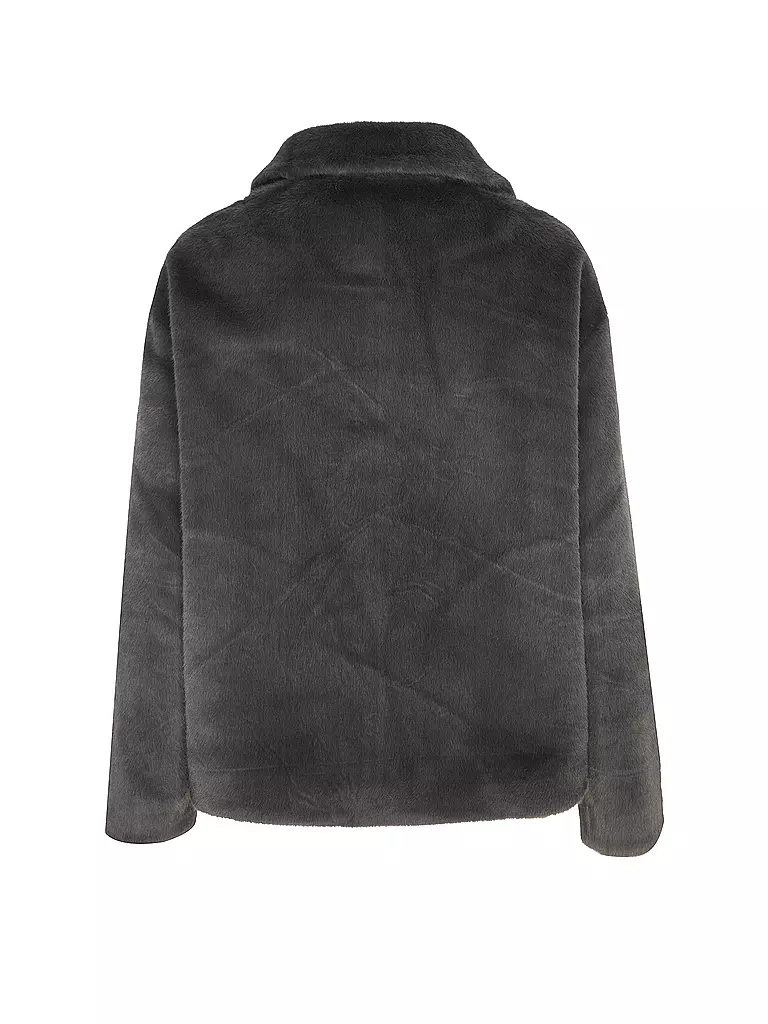 PRIDE TO BE | Jacke in Felloptik DARIA | Gris
