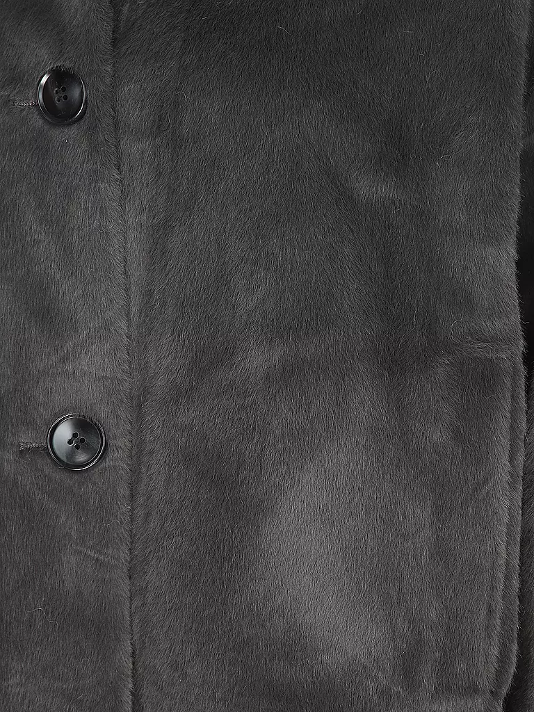 PRIDE TO BE | Jacke in Felloptik DARIA | Gris