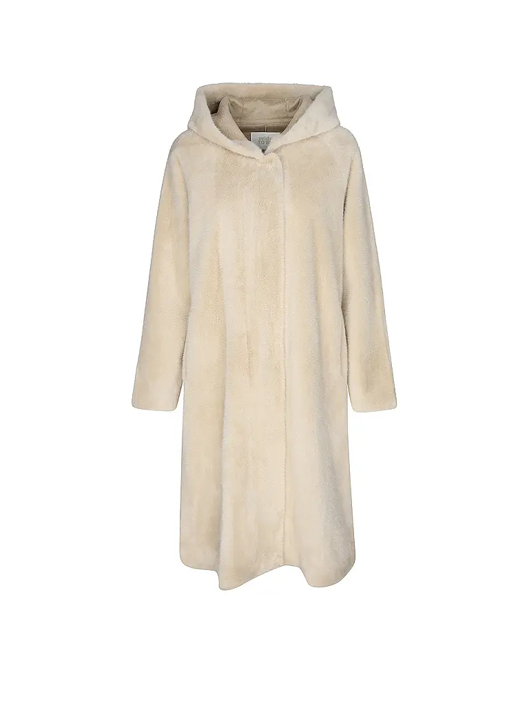 PRIDE TO BE | Mantel in Felloptik HARRIET | Beige