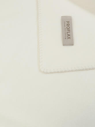 PROFLAX | Manta para el hogar - Plaid PROFLAX FLEECE 160x200cm Secret Ecru
