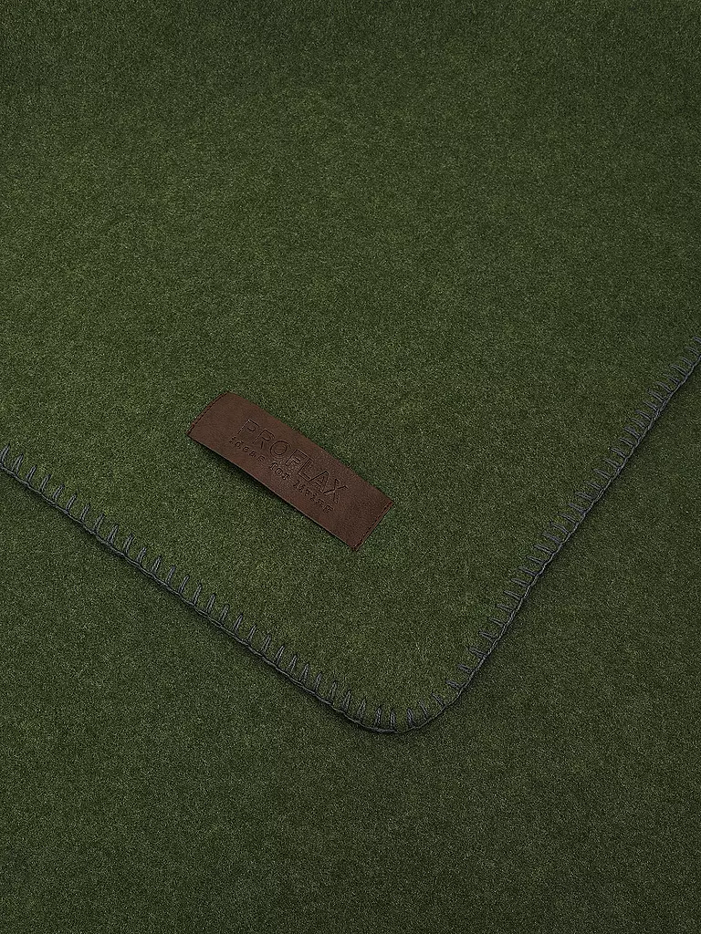 PROFLAX | Manta - Plaid PROFLAX FLEECE 160x200cm Secret Forest | Verde oscuro